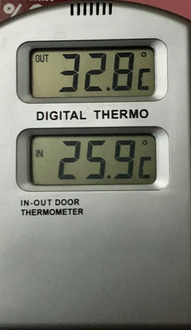 Temperatur efter